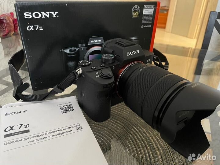 Фотоаппарат sony a7 iii