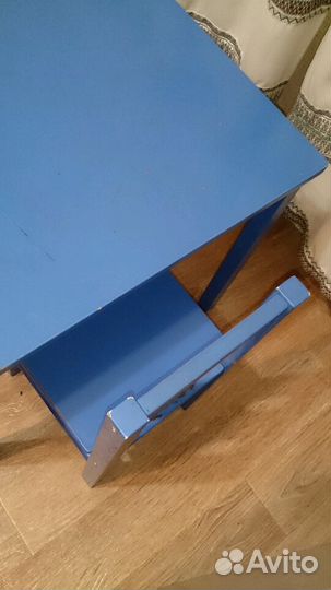 Стол и стул IKEA дерево