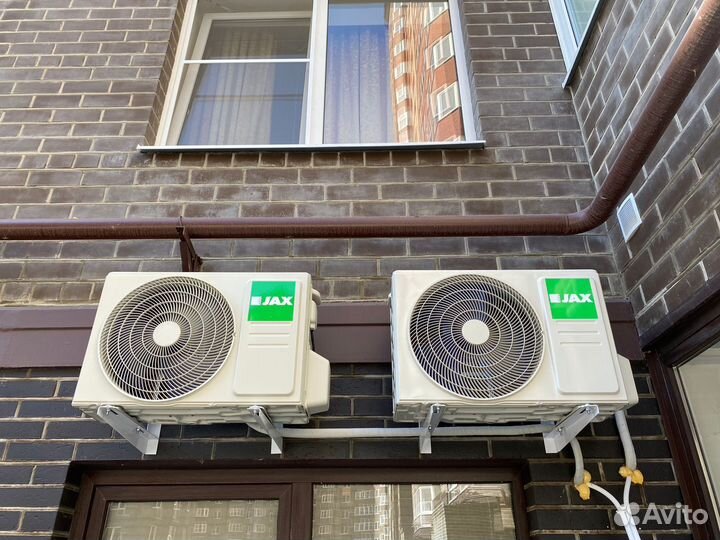 Установка сплит-систем. Закладка трассы