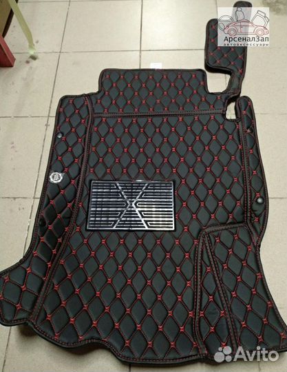 3D автоковрики из экокожи