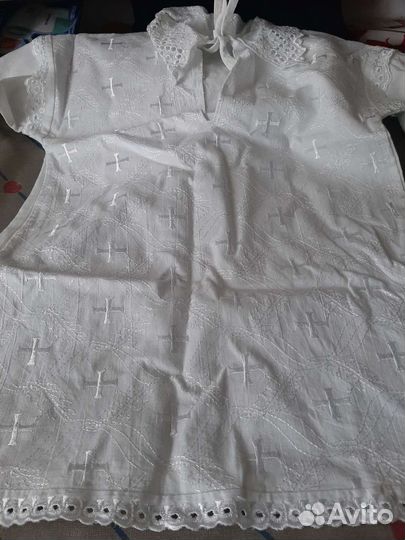 Сорочка креститься детская