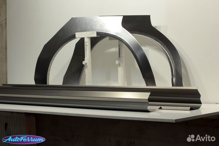 Mitsubishi Pajero Sport 1 задние арки и пороги