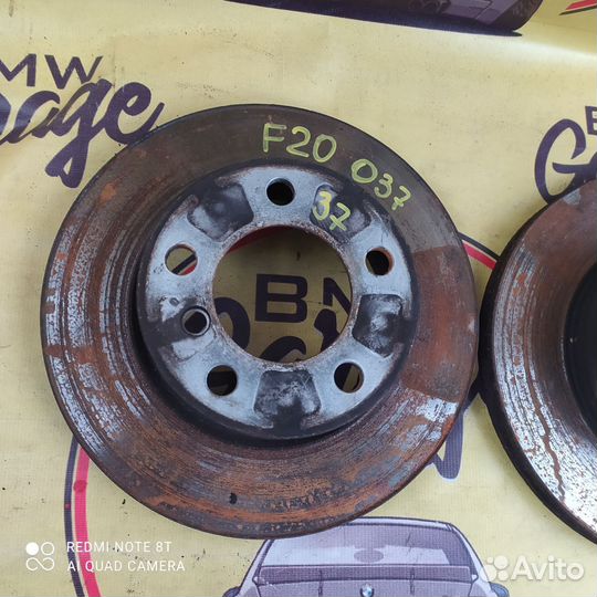 Bmw f20 диск тормозной передний