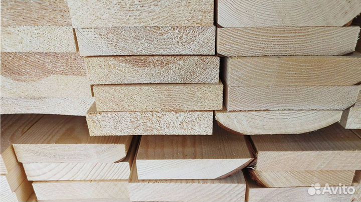 Доска для забора 20х75х2,0 строганная сухая