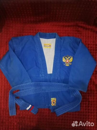Самбовка на рост 122-134 с поясом
