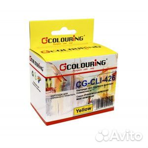Картридж Colouring CG-CLI-426Y для принтеров Cano