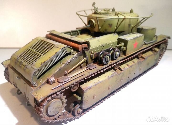 Модель танка т-28