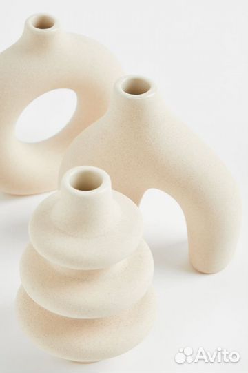 Набор мини вазы hm новые