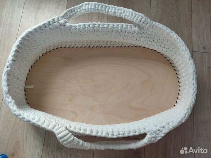 Люлька колыбель вязаная