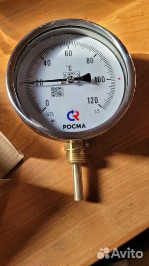 Термометр биметаллический