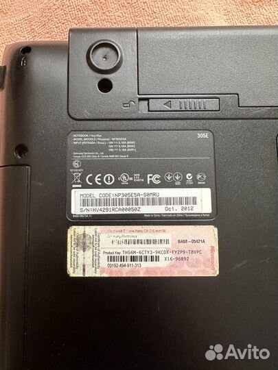 Ноутбук samsung