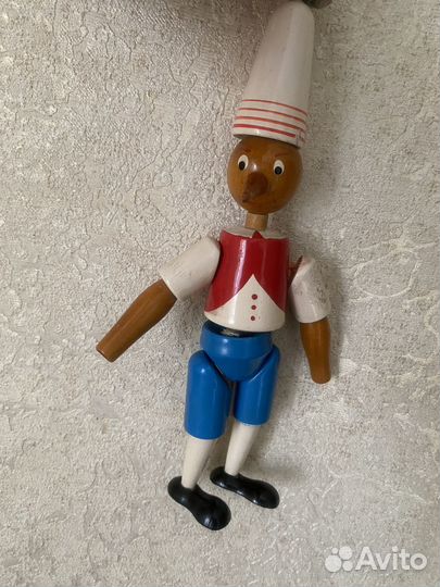 Деревянные игрушки на резинке СССР