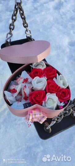 Букет в сердце