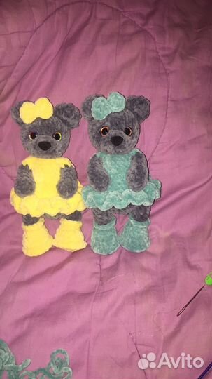 Плюшевые игрушки ручной работы