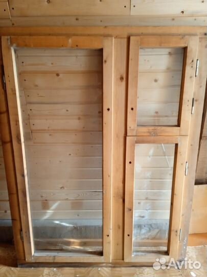 Окно деревянное