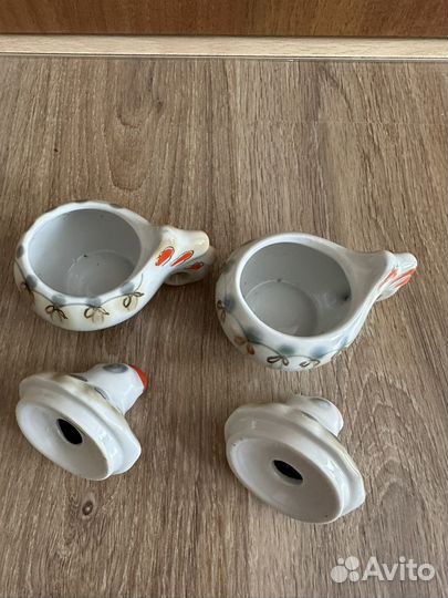 Солонка, горчичница