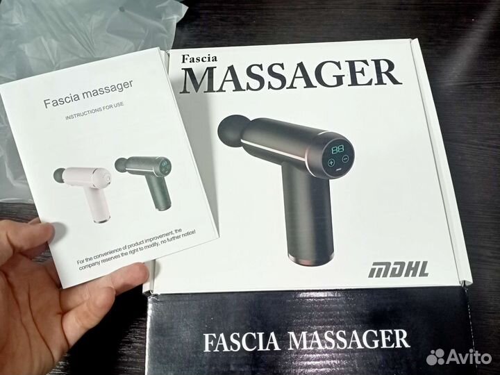 Спортивный массажёр 4 насадки