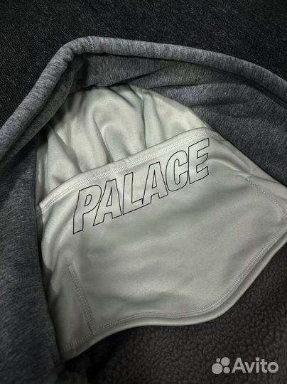 Зип худи с балаклавой palace