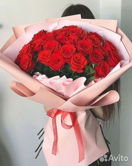 Розы Цветы Букеты 25 151 201 101 301 501 опт