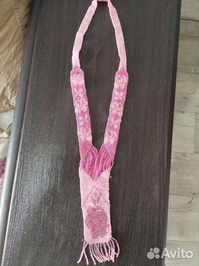 Гердан из бисера