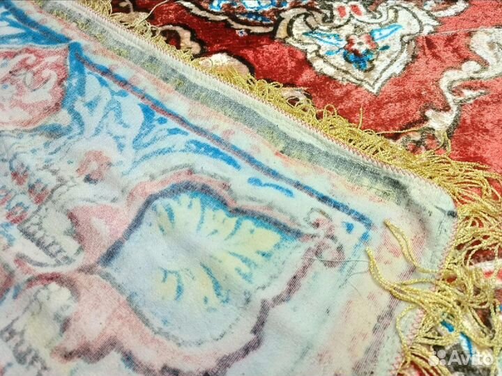 Покрывало плюшевое СССР ковер на кровать на стену