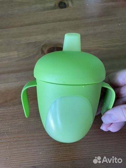 Чашка-поильник с 9 мес