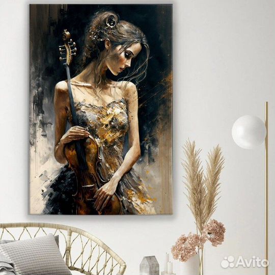 Картина маслом на холсте Утонченность