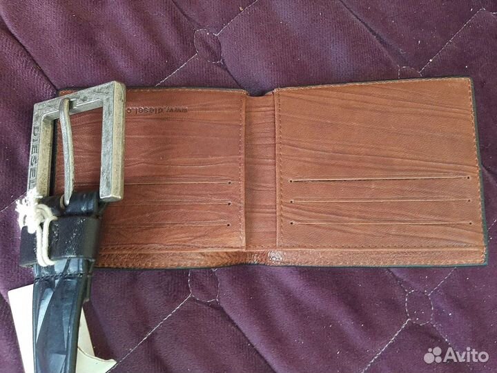 Кожаные ремни. Diesel. Italy brand. M.L