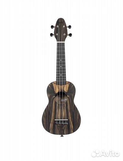 Укулеле из экзотического черного дерева