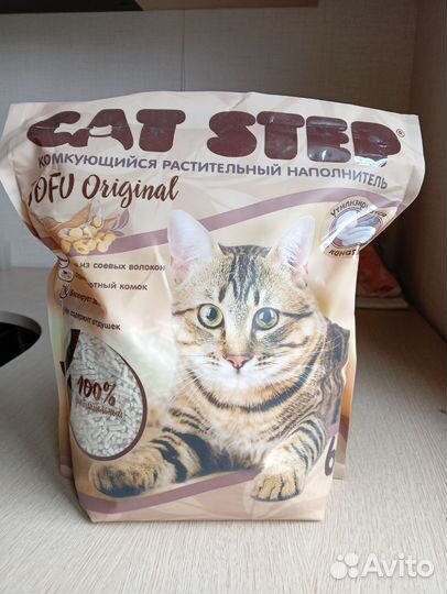 Наполнитель CAT step Tofu Original