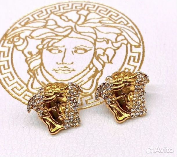 Серьги Versace
