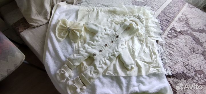 Набор для выписки новорожденного осень, зима