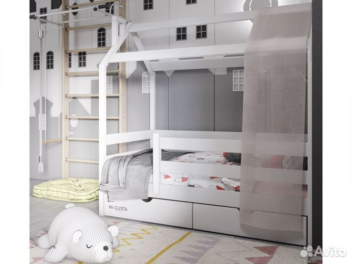 Детская кровать домик