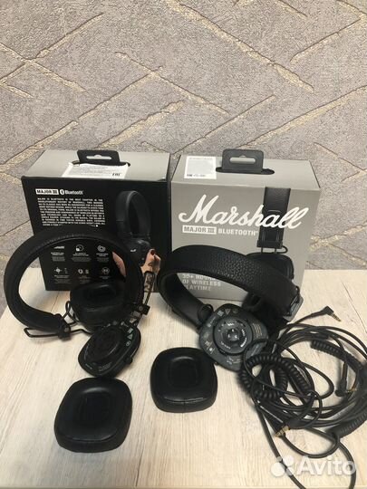 Беспроводные наушники marshall major 3