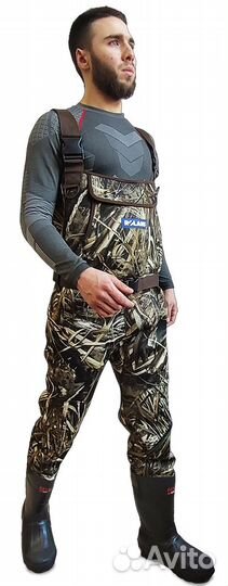 Вейдерсы rolans неопреновые с сапогами и