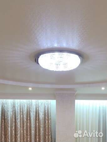 Люстра потолочная бу хрустальная