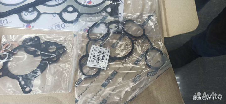 Прокладки для KIA RIO, solaris