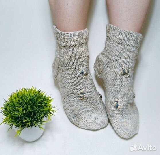 Носки вязаные ручной работы