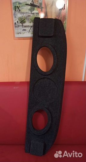 Полка акустическая 2107 (2\1 отвестия под колонки)