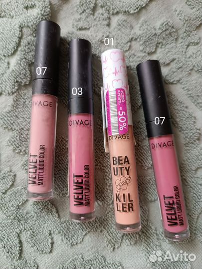 Divage velvet mat жидкая помада