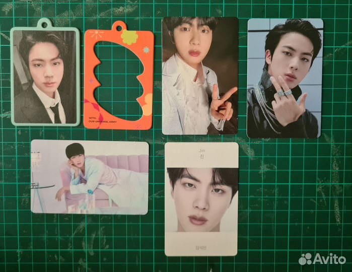 Карты Сокджин Джин BTS PTD mots Proof Be