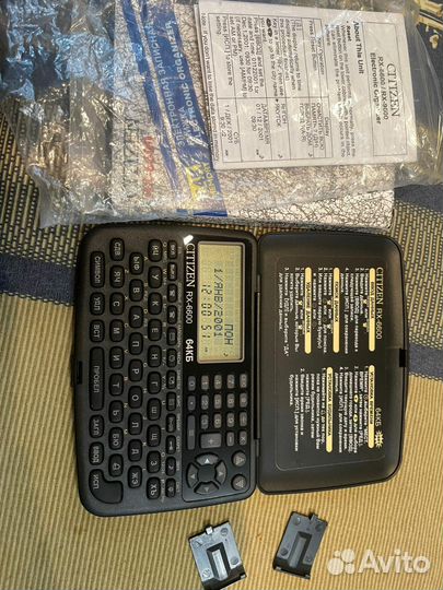 Электронная записная книжка RX-6600