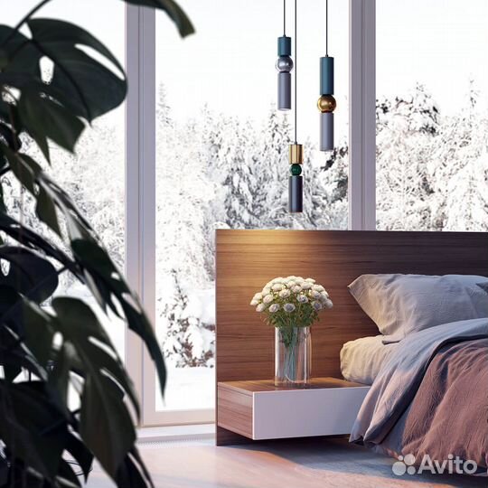 Подвесной светодиодный светильник Odeon Light Sakr