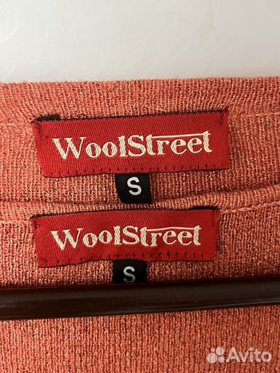 Винтажная двойка топ и кардиган Wool Street