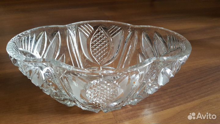 Вазы хрустальные СССР, Польша, Чехословакия фото