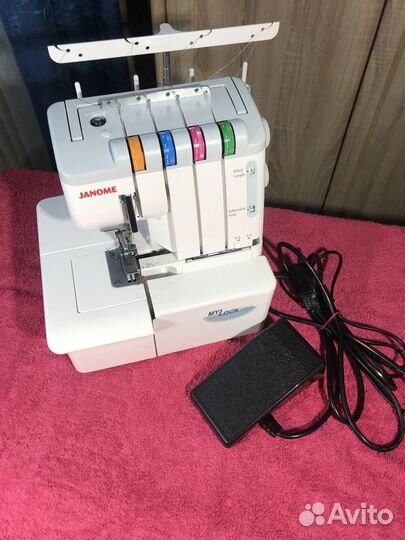 Оверлок janome 784