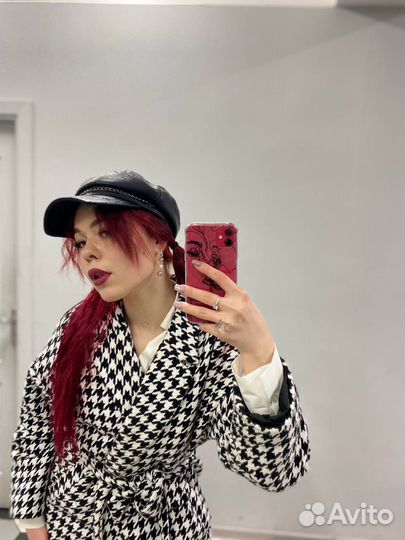 Кожанная кепка