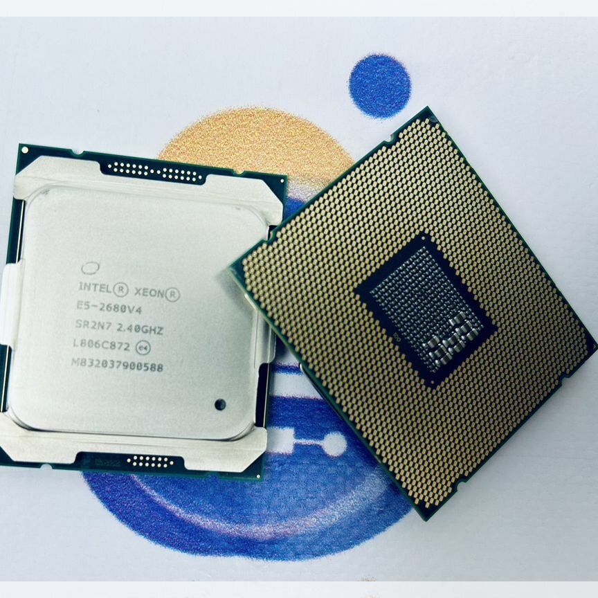 [Е5-2680] Intel Хеоn V4 14 Core 2.4/3.3 Ghz Е5-2680