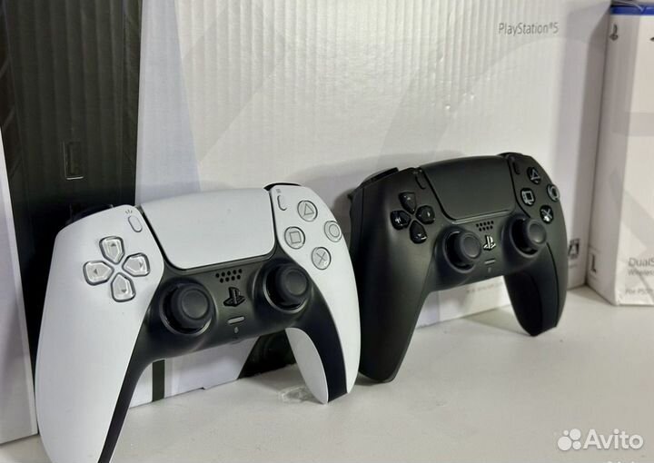 Sony playstation 5+2геймпада+500игр