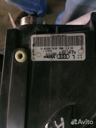 Фара левая audi q7